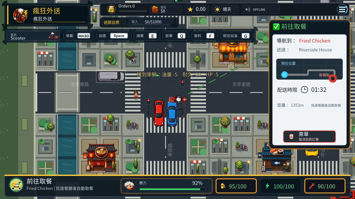 市中心實機遊戲畫面